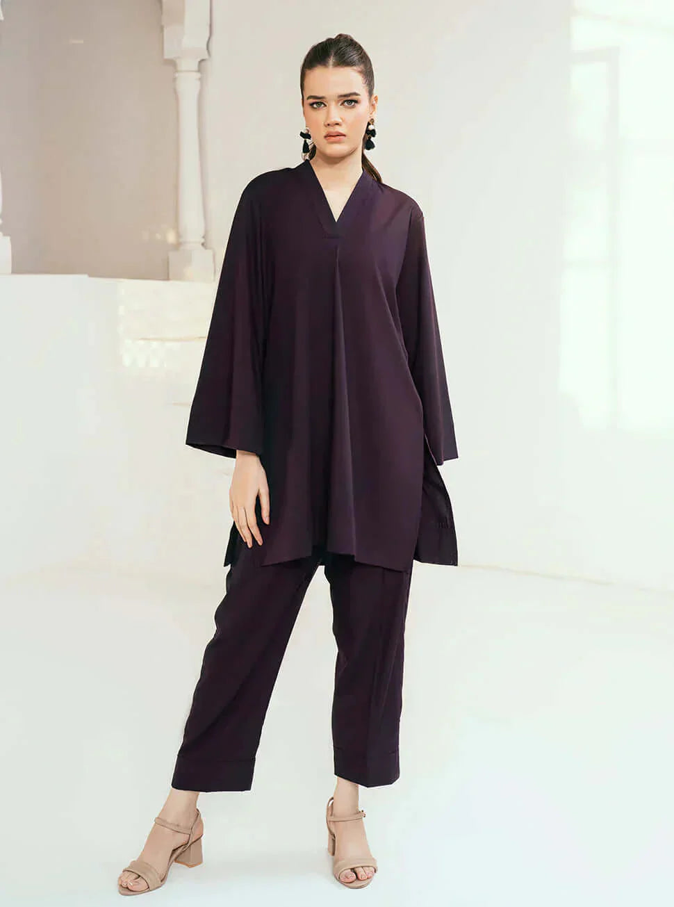 Khaddar Indigo Set GUL021