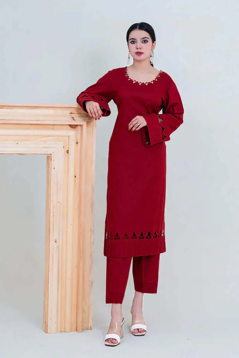 Khaddar Co-Ord Set - GLS039