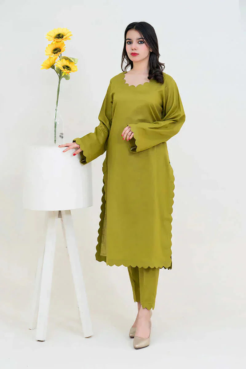 Khaddar Co-Ord Set - GLS038