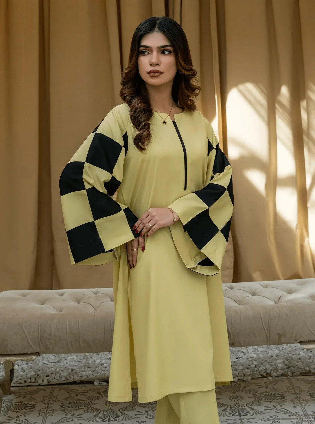 Khaddar Handcrafted Set GUL017