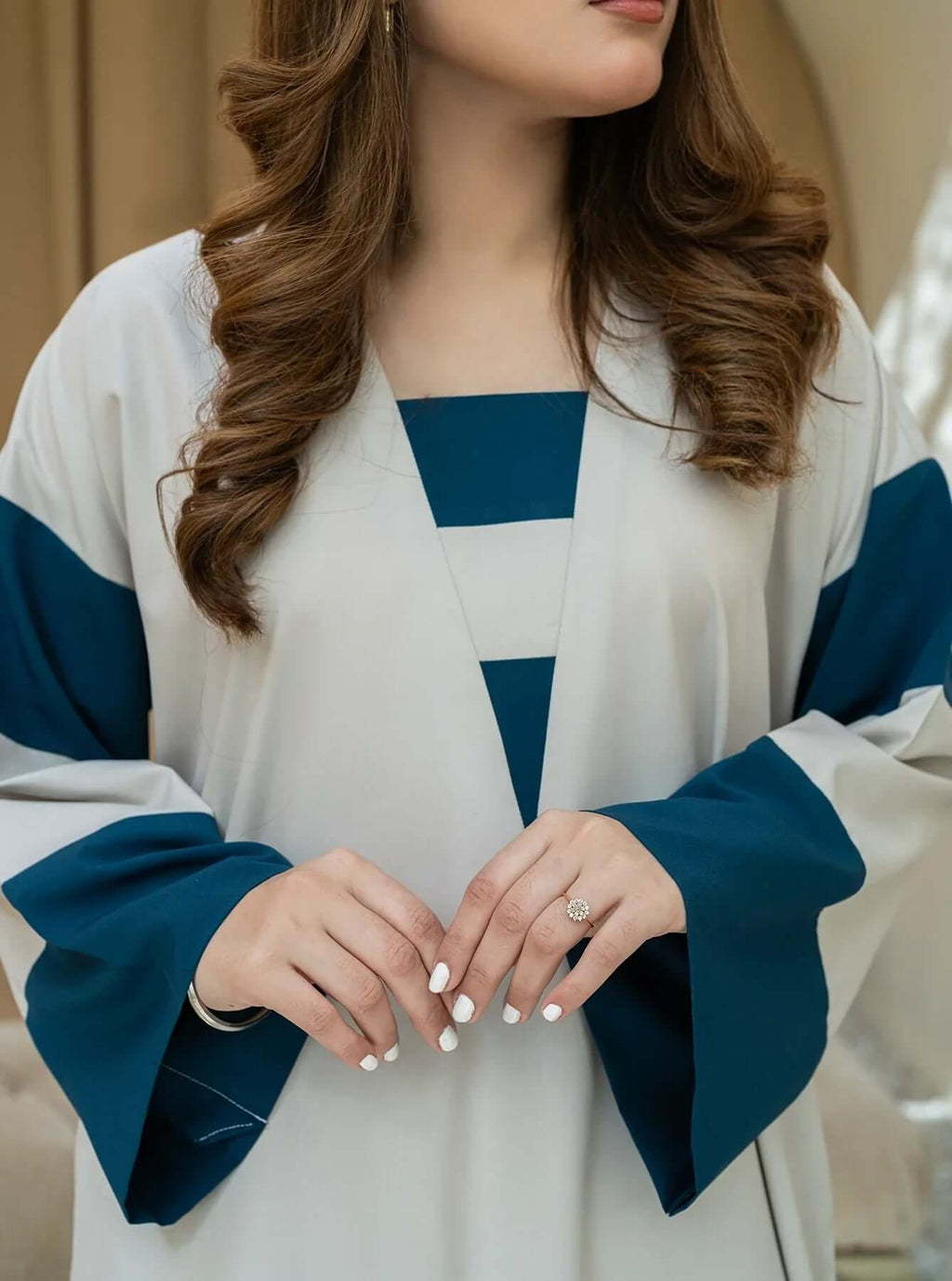 Khaddar Femme Kaftan Set GUL018