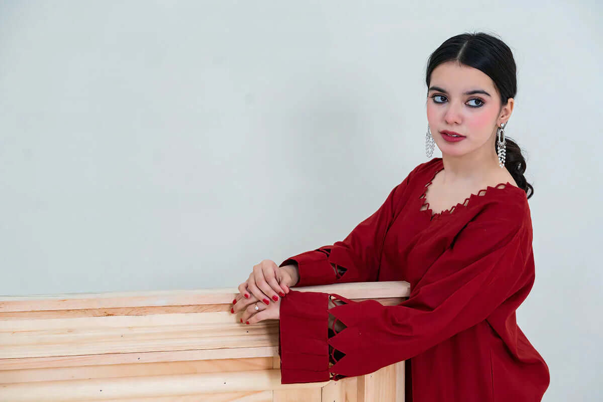 Khaddar Co-Ord Set - GLS039