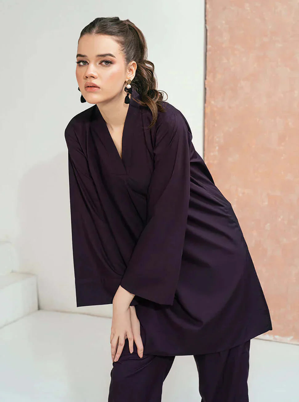 Khaddar Indigo Set GUL021