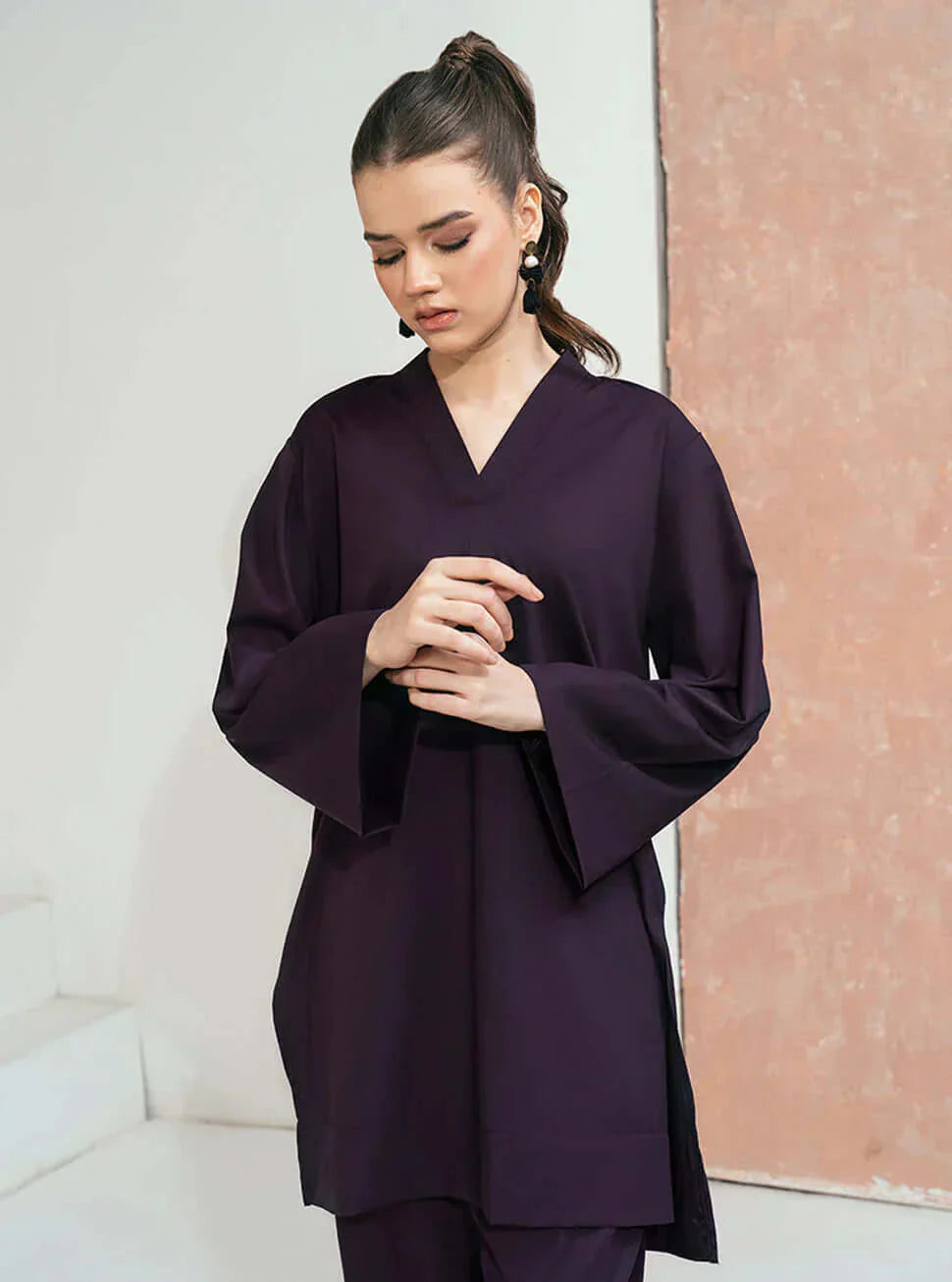 Khaddar Indigo Set GUL021