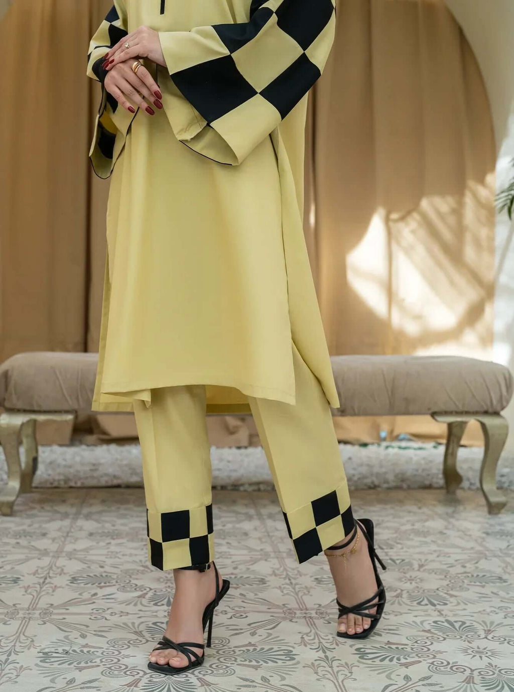 Khaddar Handcrafted Set GUL017