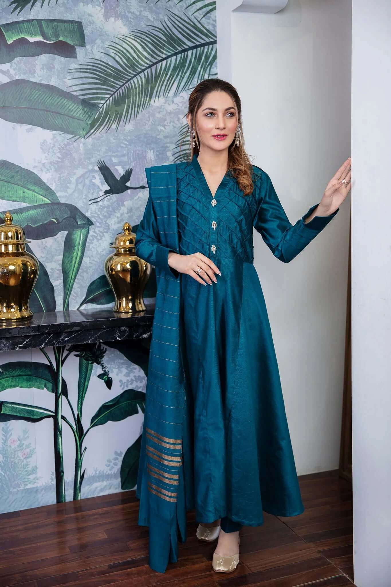 JGL203 Taskeen  Frock Trouser