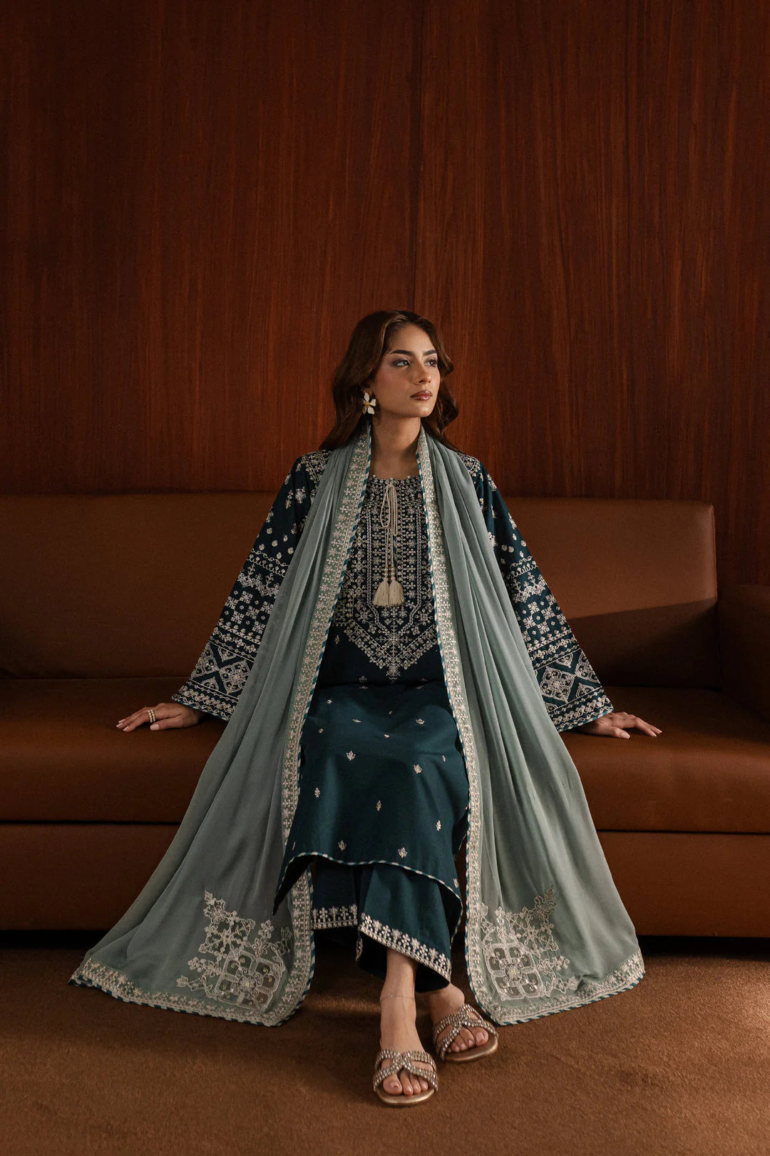 TTR222 Arzu Embroidered - 3pcs