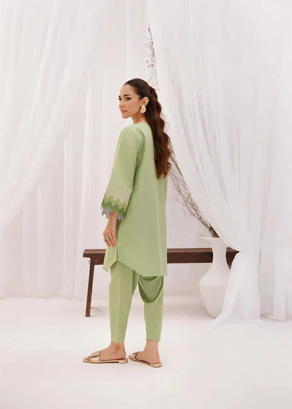 JGL214 2 PIECE SAGE SUIT