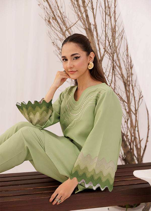 JGL214 2 PIECE SAGE SUIT