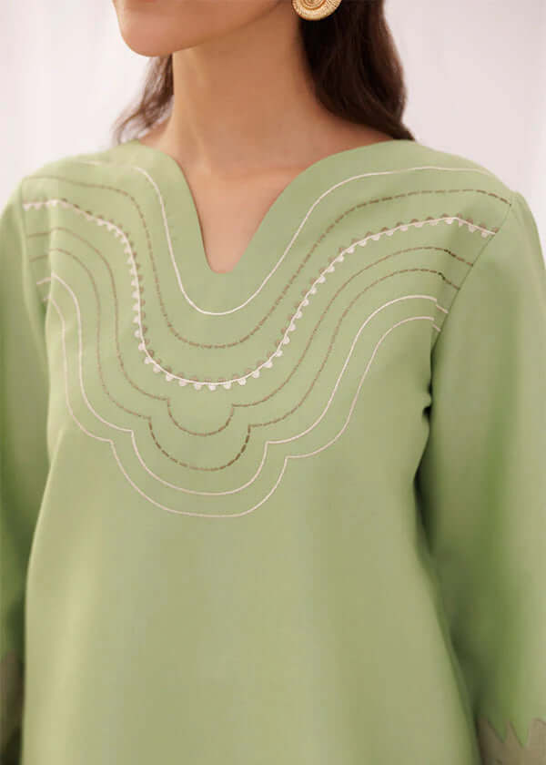 JGL214 2 PIECE SAGE SUIT