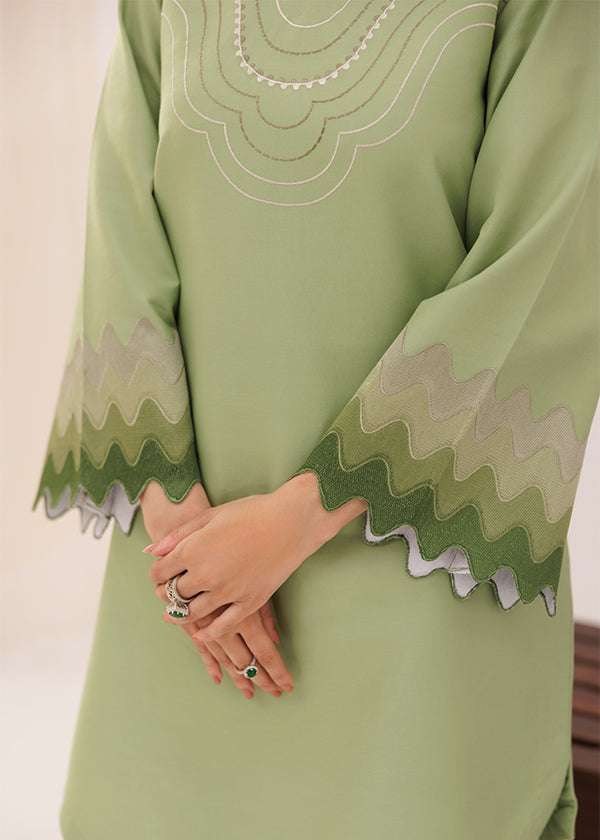 JGL214 2 PIECE SAGE SUIT