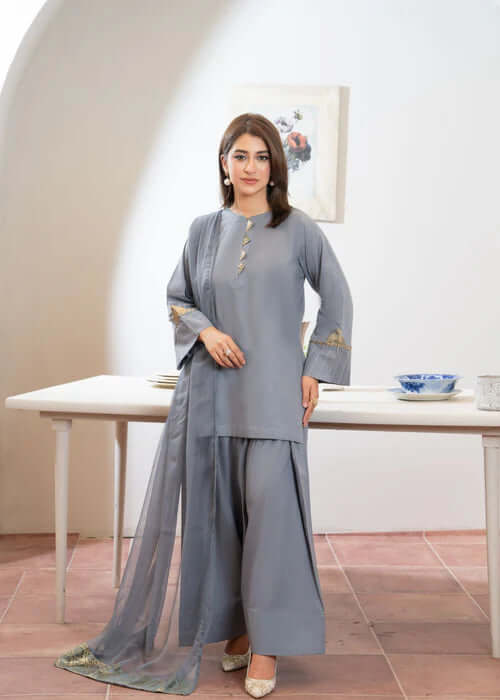 JGL207 Farshi Shalwar 3 Piece