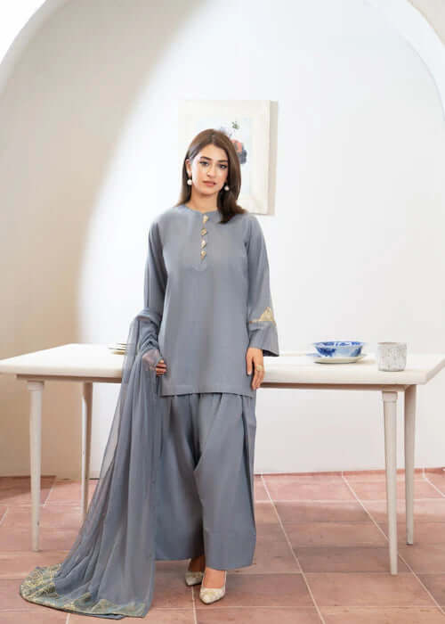 JGL207 Farshi Shalwar 3 Piece