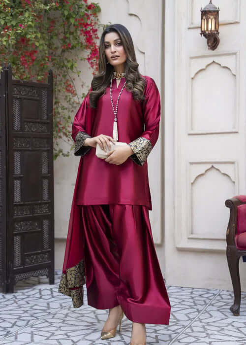 JGL205 Farshi Shalwar 3 Piece