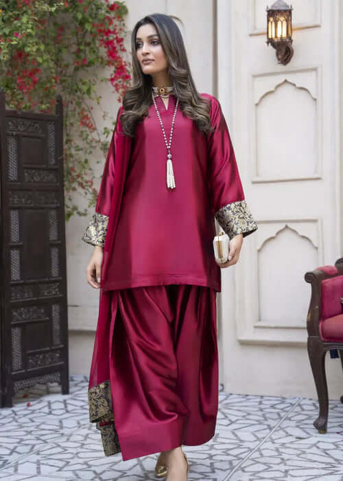 JGL205 Farshi Shalwar 3 Piece