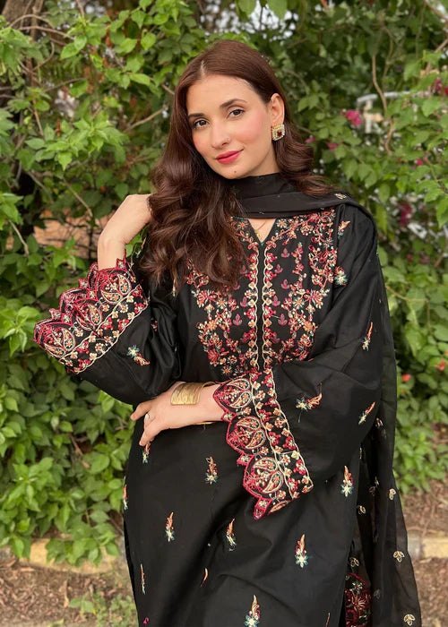 JGL221 Parsa Embroidered - 3 Pieces