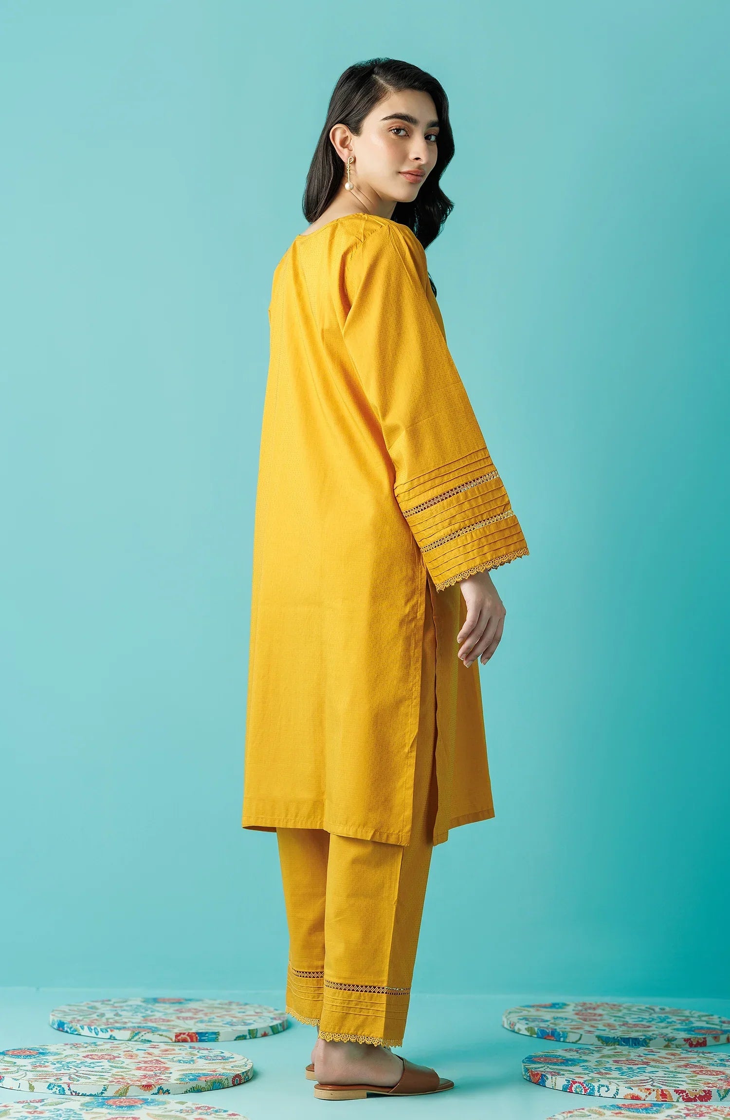 WNT218 Solid Jacquard for Winter