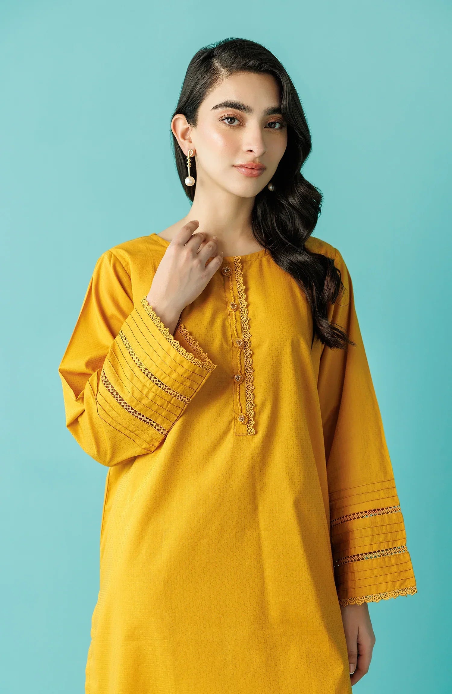 WNT218 Solid Jacquard for Winter