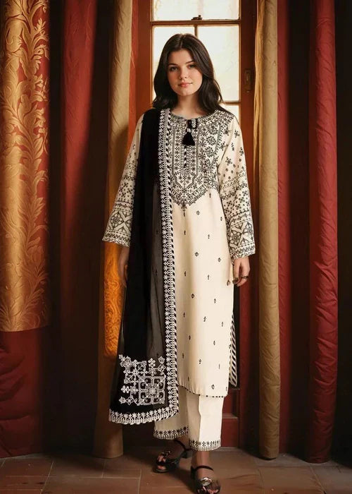 JGL220  Arfa Embroidered Stitched 3 pieces