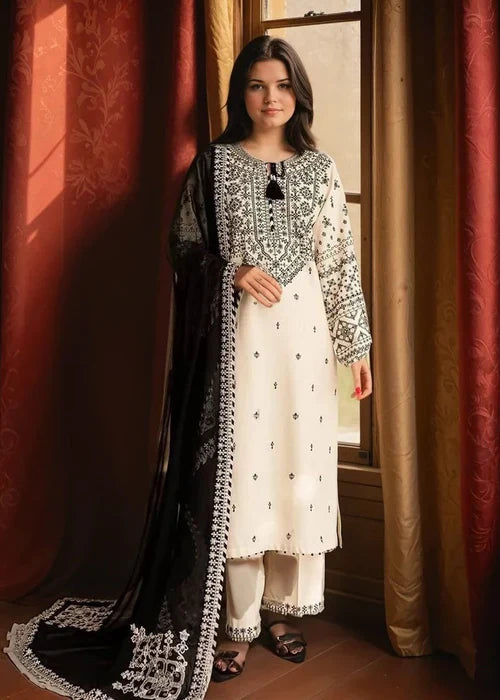 JGL220  Arfa Embroidered Stitched 3 pieces