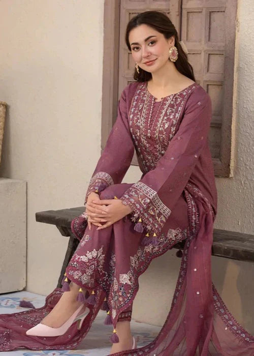 JGL223 Azeen Embroidered - 3 pieces