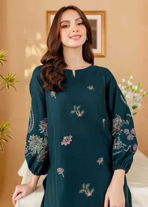 JGL217 Khaddar  Azul Co-Ord Set