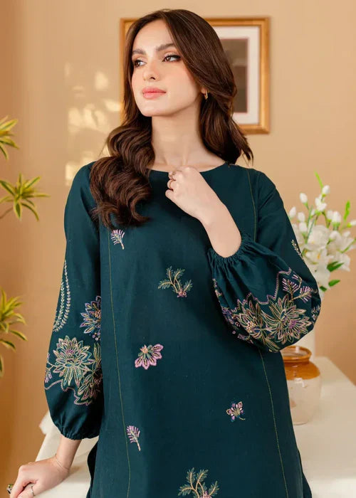 JGL217 Khaddar  Azul Co-Ord Set