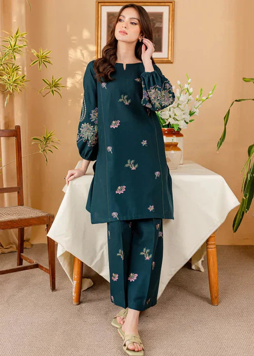 JGL217 Khaddar  Azul Co-Ord Set