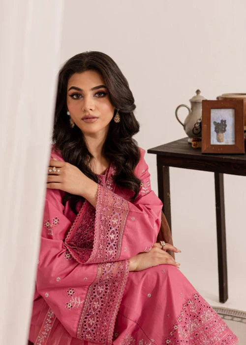 JGL222 Minahil Embroidered 3pc