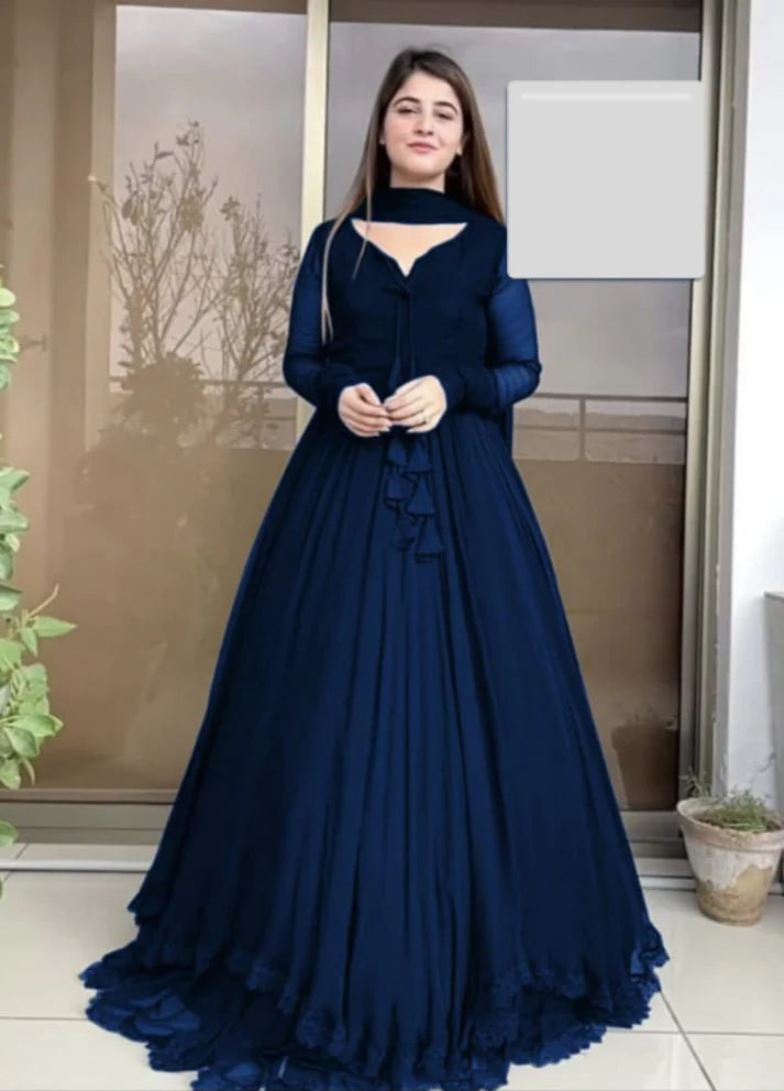 TWO LAYER CHIFFON MAXI